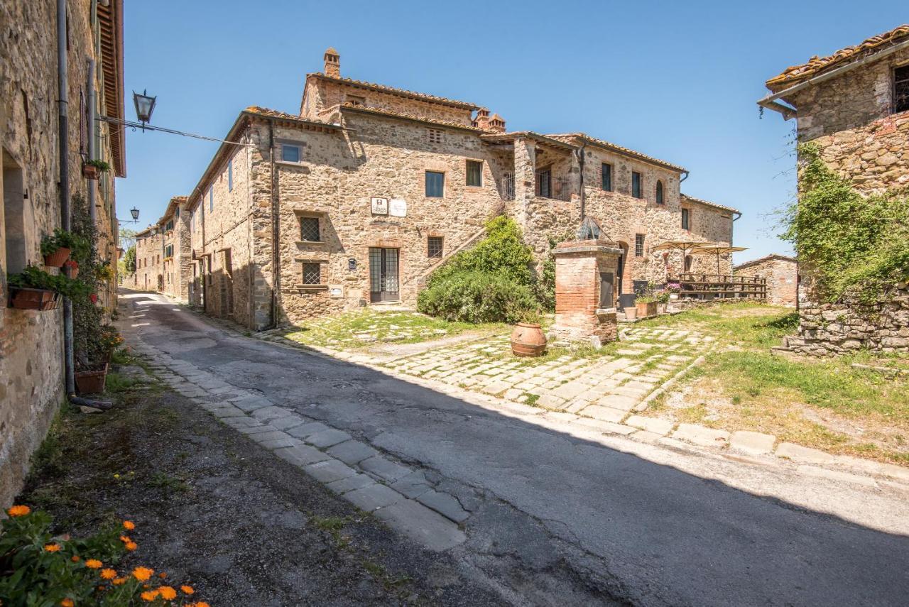 Ferienwohnung Casale Rosennano - Loggia Exterior foto